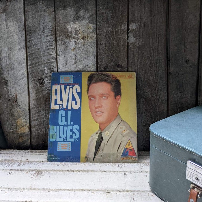 Elvis G.I. Blues Album 1960 RCA
